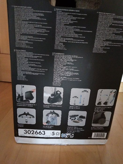 Ferro caldeira amovível com cabide Silver Crest