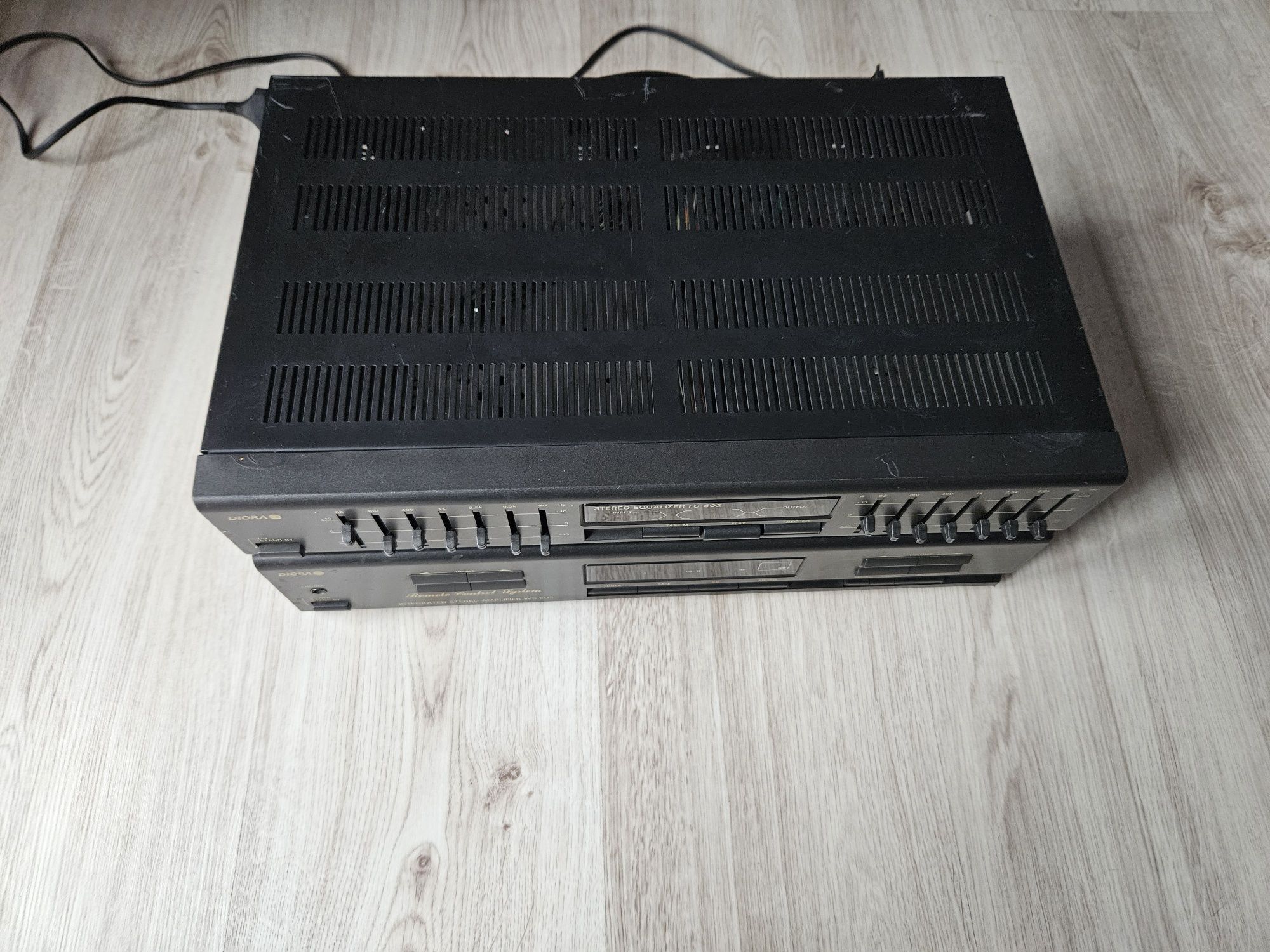 Diora Amplituner i equalizer WS 502 ,ES 502 sprzedam