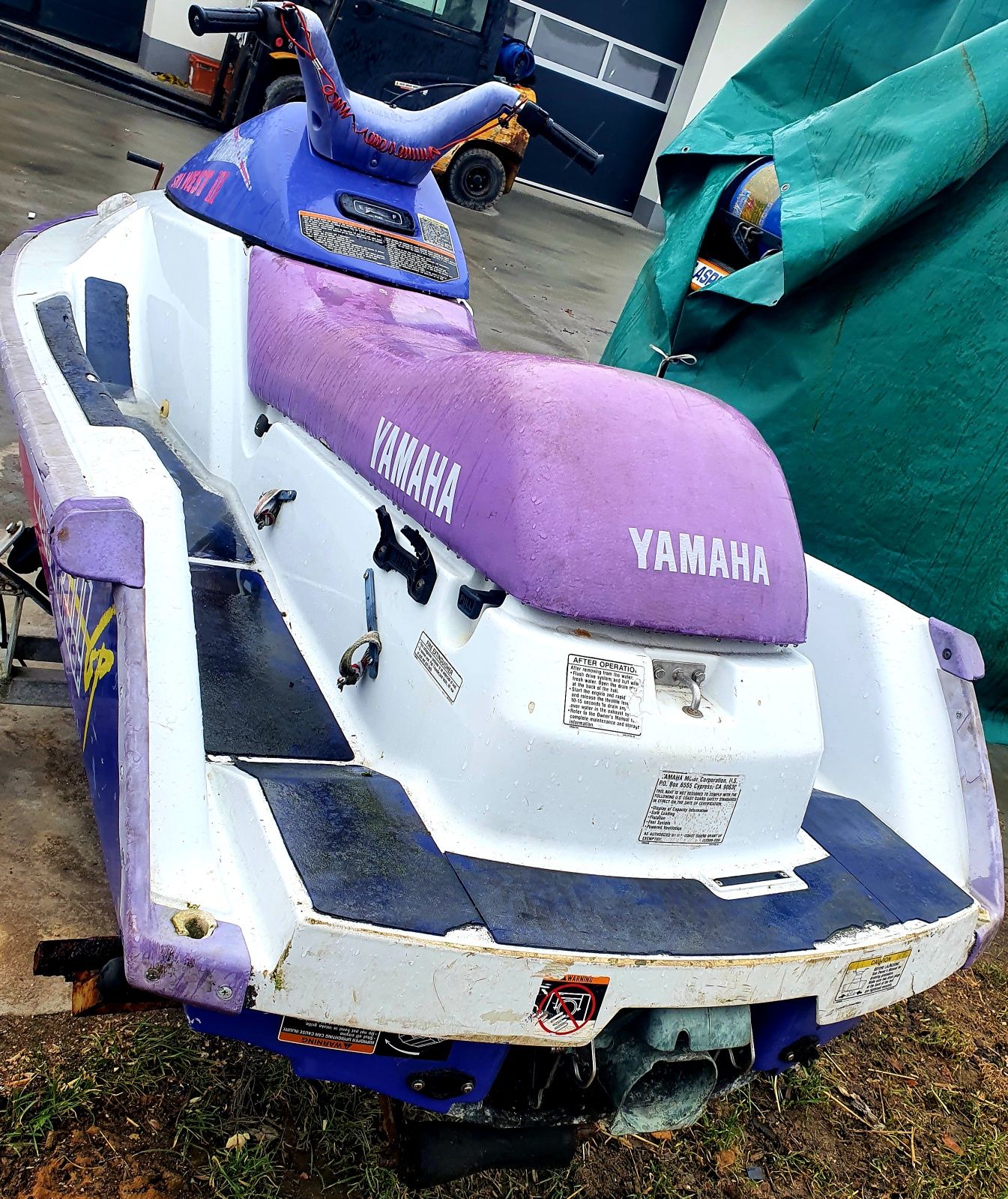 Skuter Wodny Yamaha Waverunner WR700 Dwusów Przyczepa