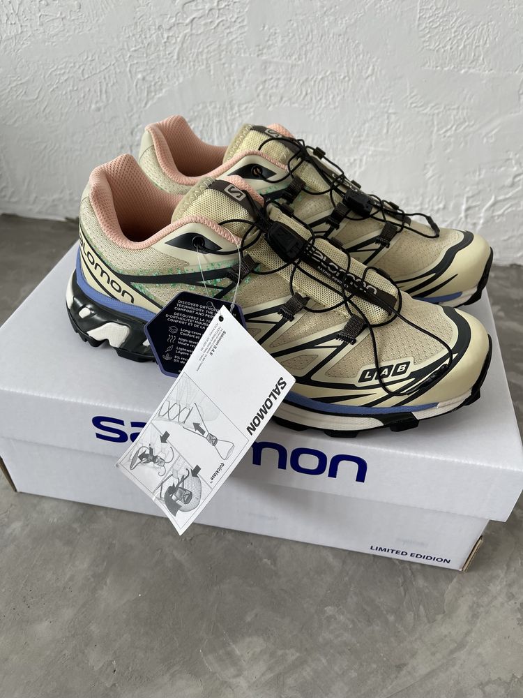 Кросівки Salomon S/LAB XT-6 Beige/Blue