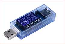 Miernik Pojemności, Napięcia USB