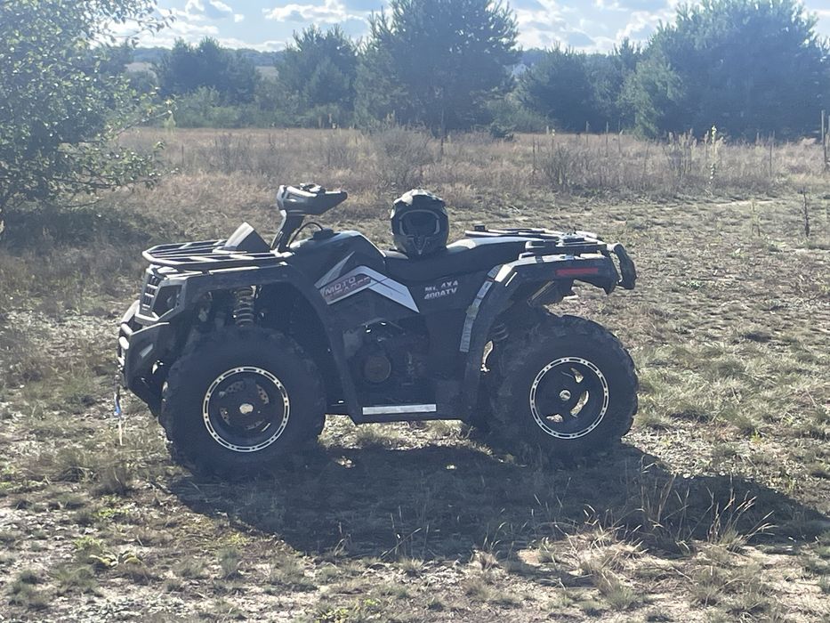 Подам квадроцикил hisan 400 2022 року був куплений в 2023