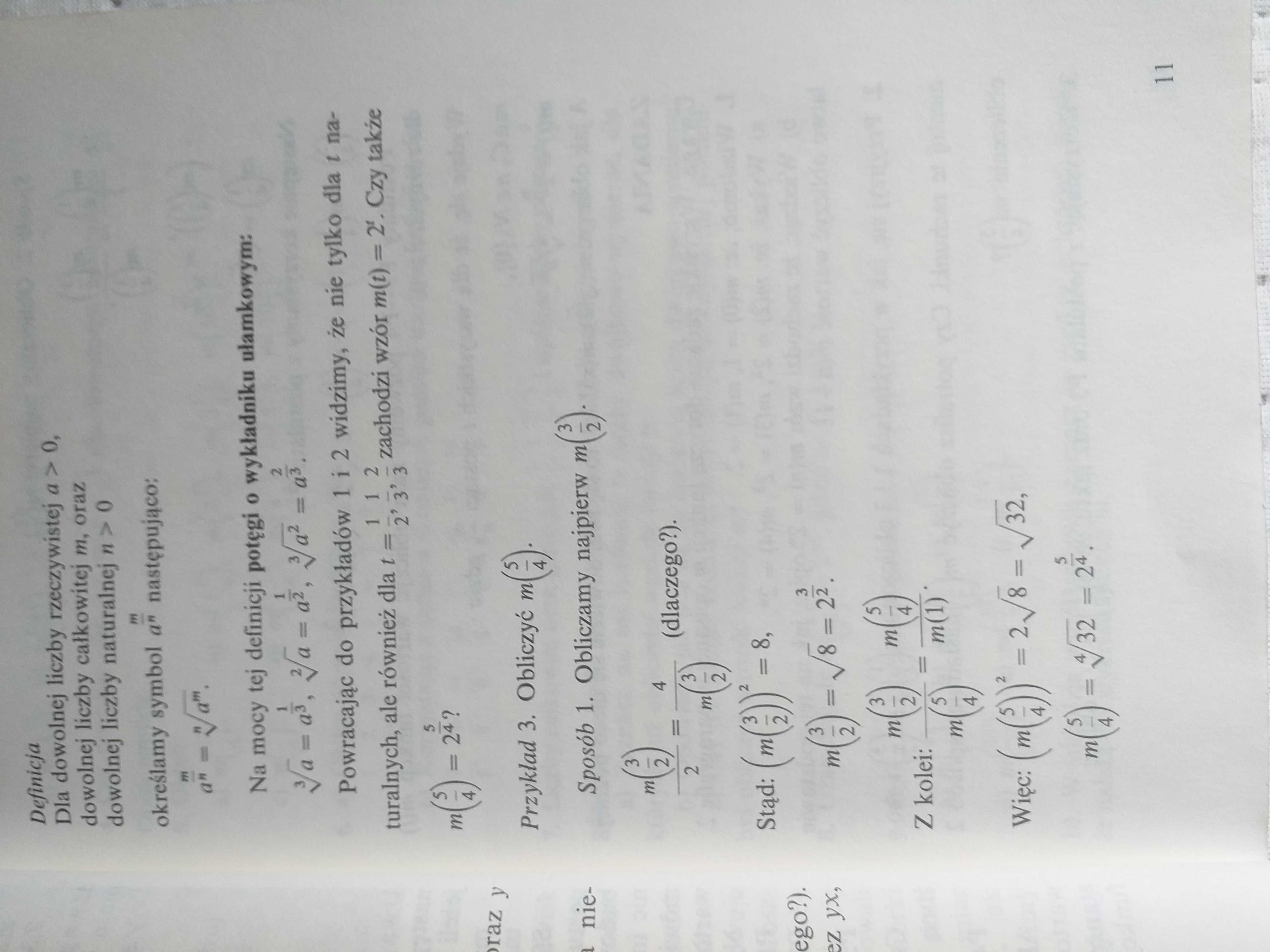 Podręcznik do matematyki kl. III liceum ogólnokształcącego  i zawodow