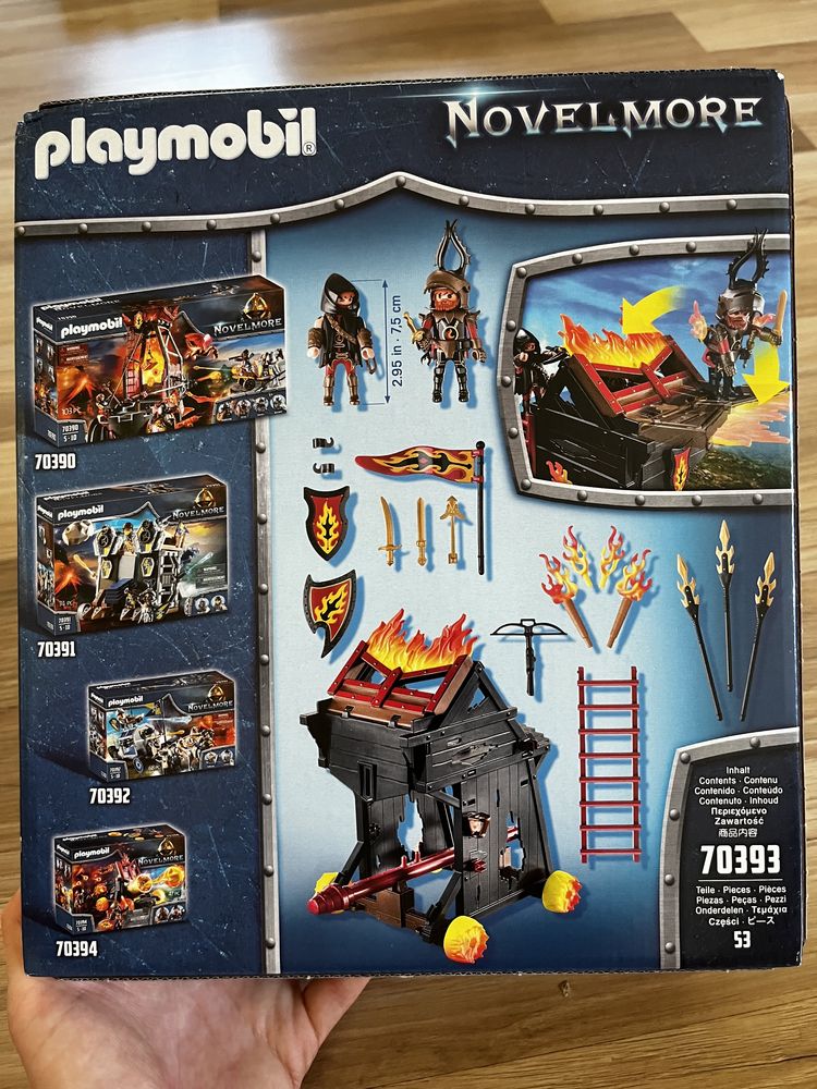 Playmobil 2 zestawy plus smok w gratisia