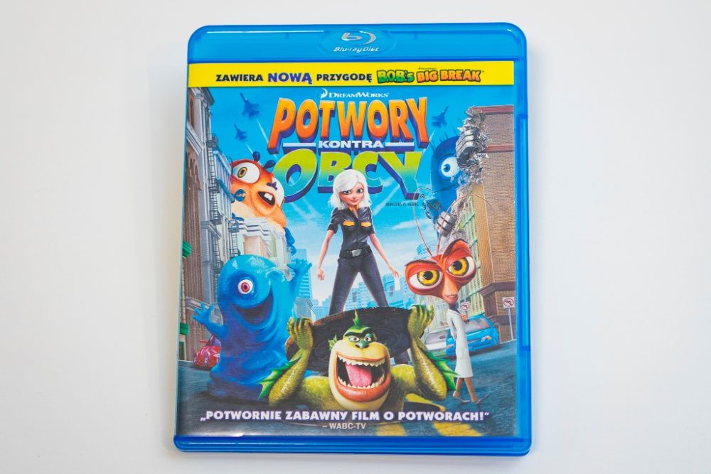 Potwory kontra Obcy (Monsters vs. Aliens) Blu-ray PL