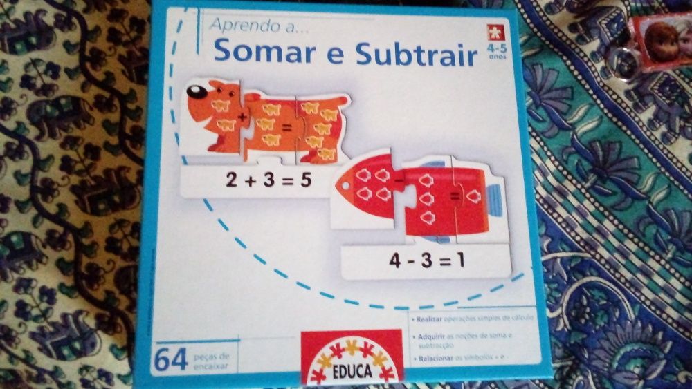 Jogo "Aprendo a... Somar e Subtrair" - Educa