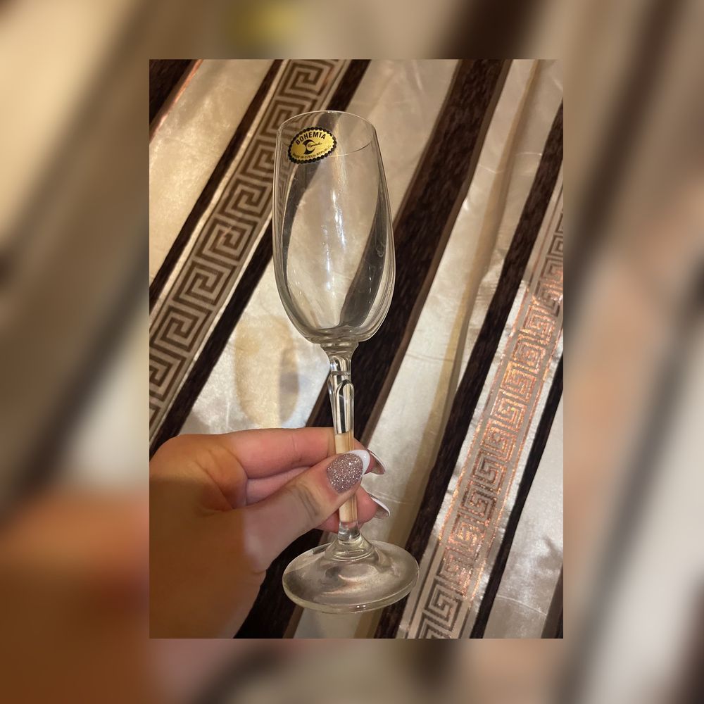 Бокалы Bohemia Crystal для шампанского 6 шт