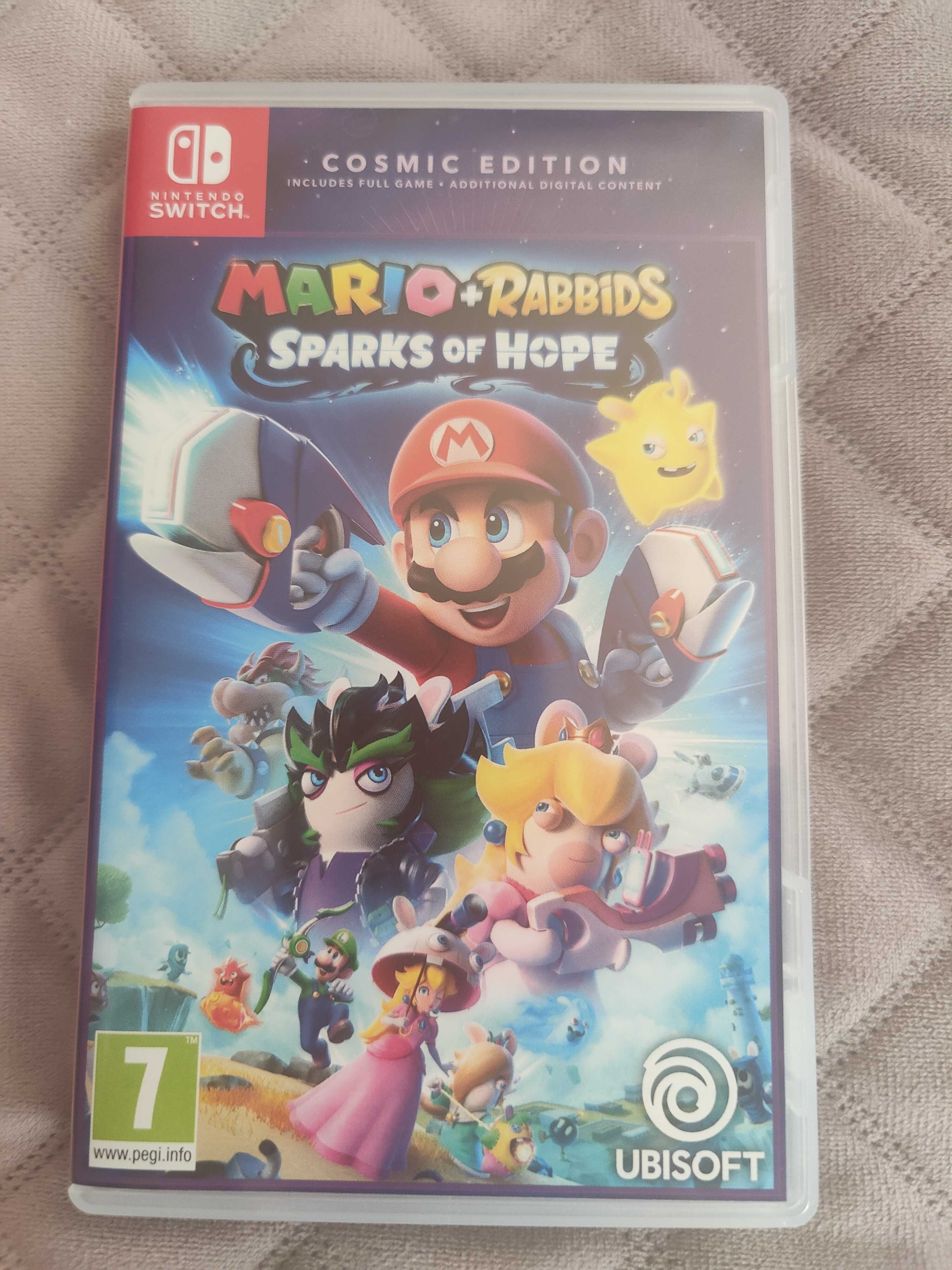 Nintendo Switch Mario + Rabbids - Cosmic Edition - jak nowa