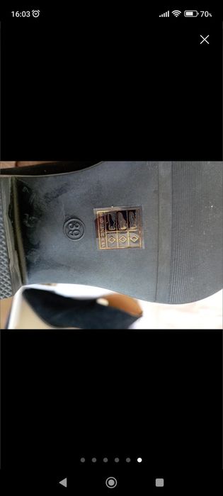 Botins camurça Tam. 39/40