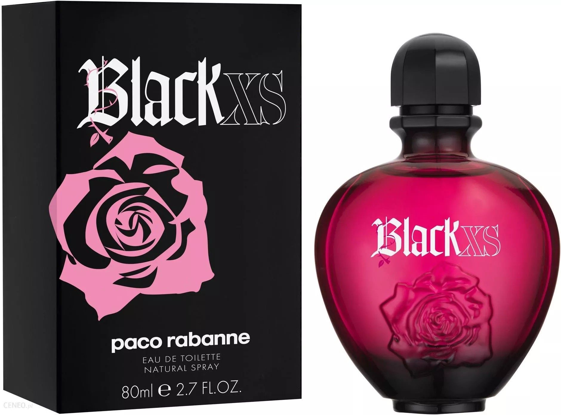 Paco Rabanne Black XS Woman Eau de Toilette 80ml.