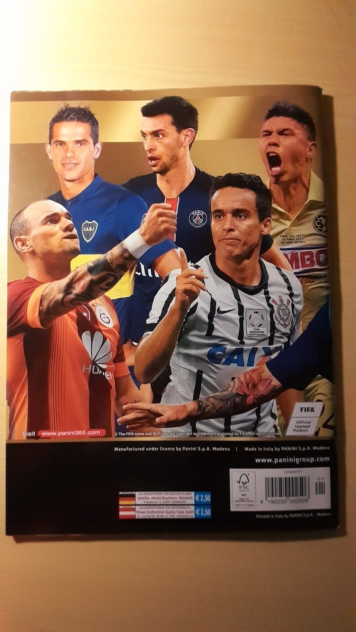 Album Panini Fifa 365 na naklejki 2016