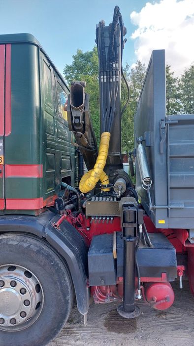 Самоскид  маніпулятор Сканія 10тон Scania 113m 360 8 палет