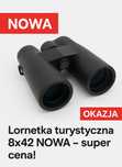 Lornetka turystyczna Prooptic 8x42 NOWA – super cena!