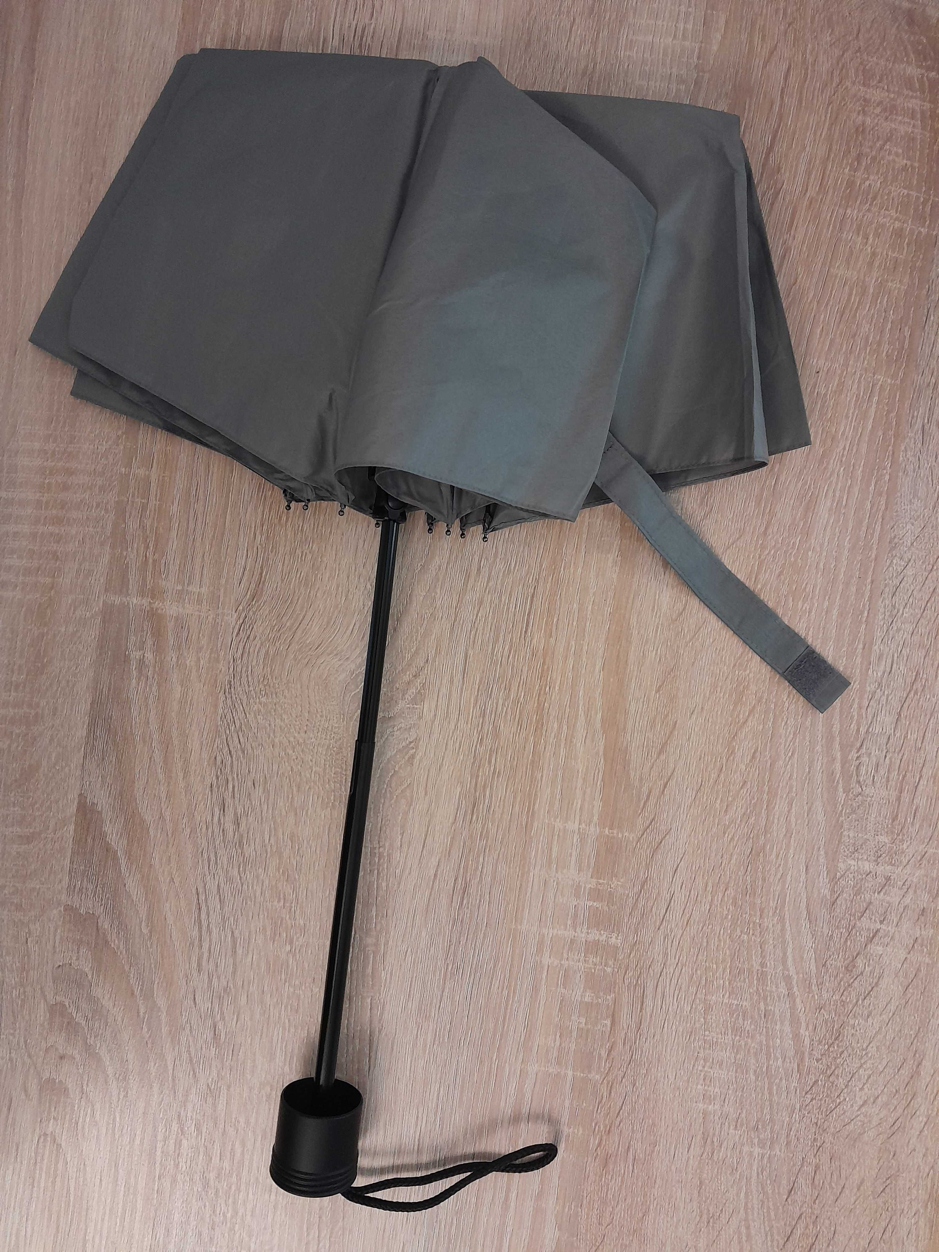 Nowy mini parasol składany, Windproof_Umbrella_89 cm, szary