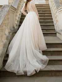 Przepiękna bogato zdobiona suknia ślubna Lanesta Tony