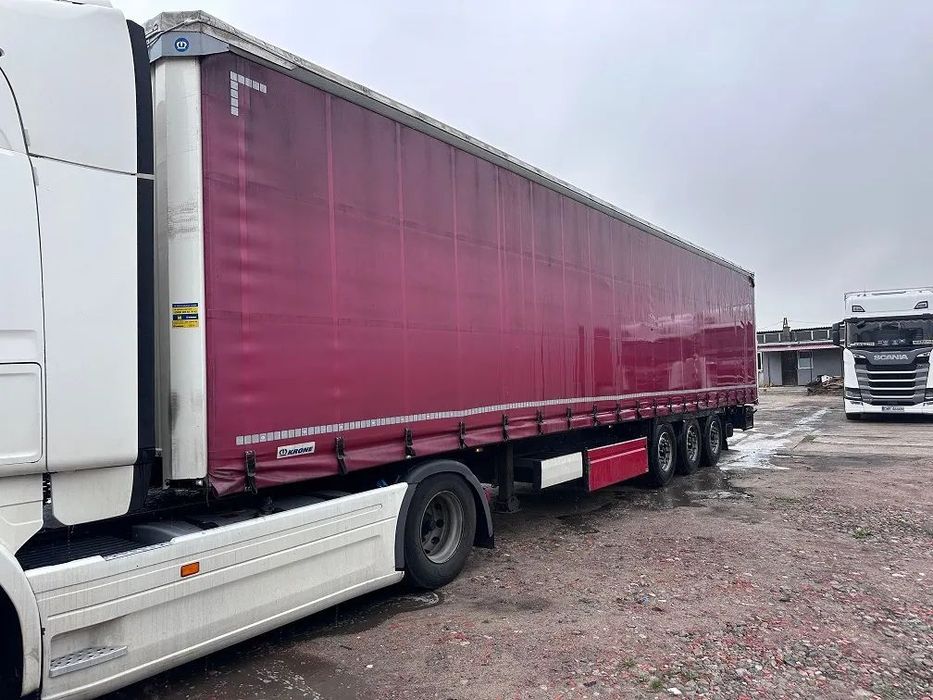 Krone FIRANKA STANDARD / DACH PODNOSZONY / OŚ PODNOSZONA