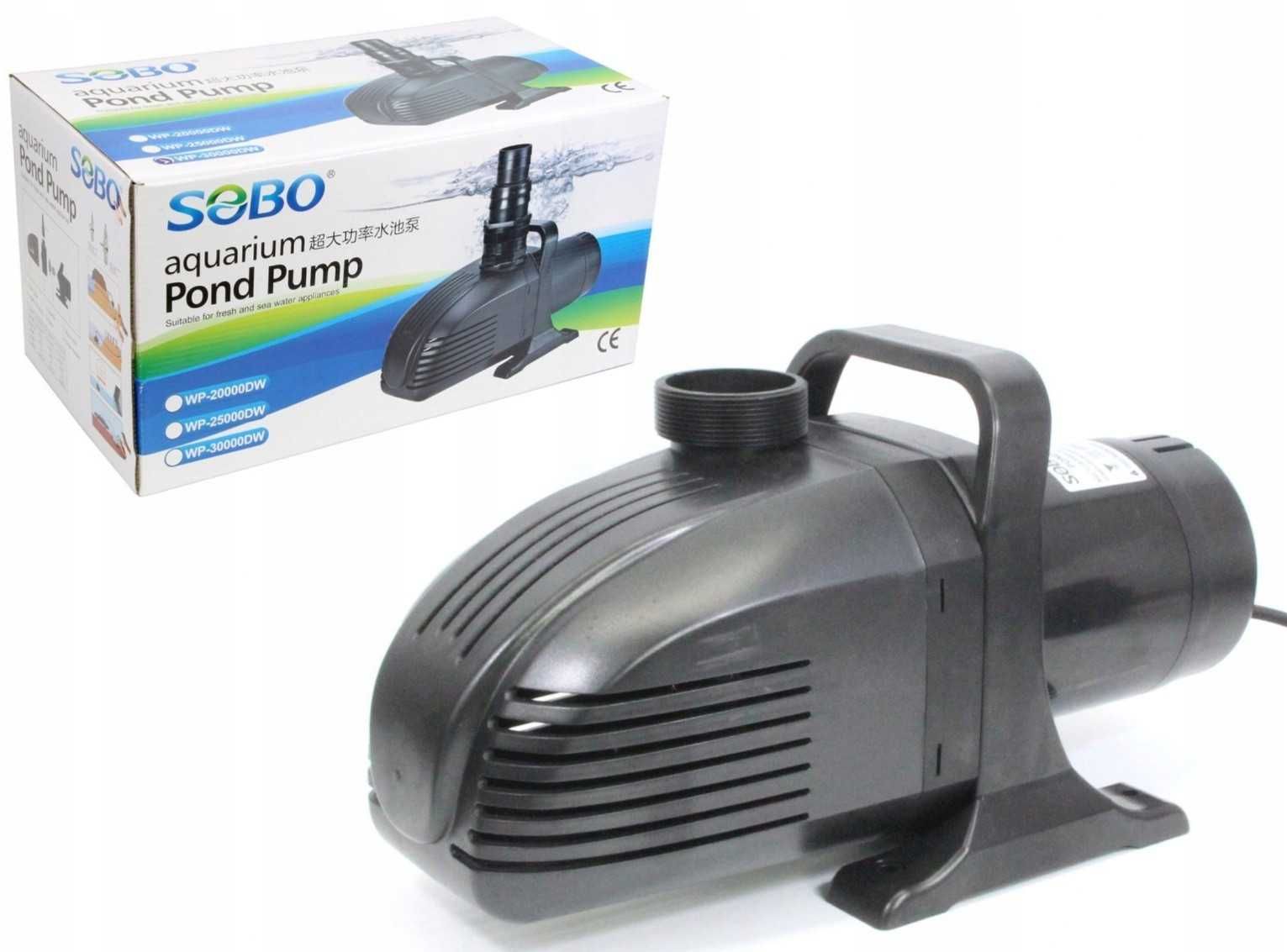 Pompa do oczka kaskady fontanny SOBO 30000l/h ECO 600W H-max 10m