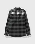 Palm Angels Black Check Shirt (L)