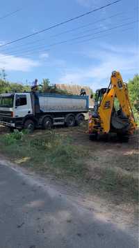 Уборка участка территории, выравнивание участка, выкарчевка деревьев