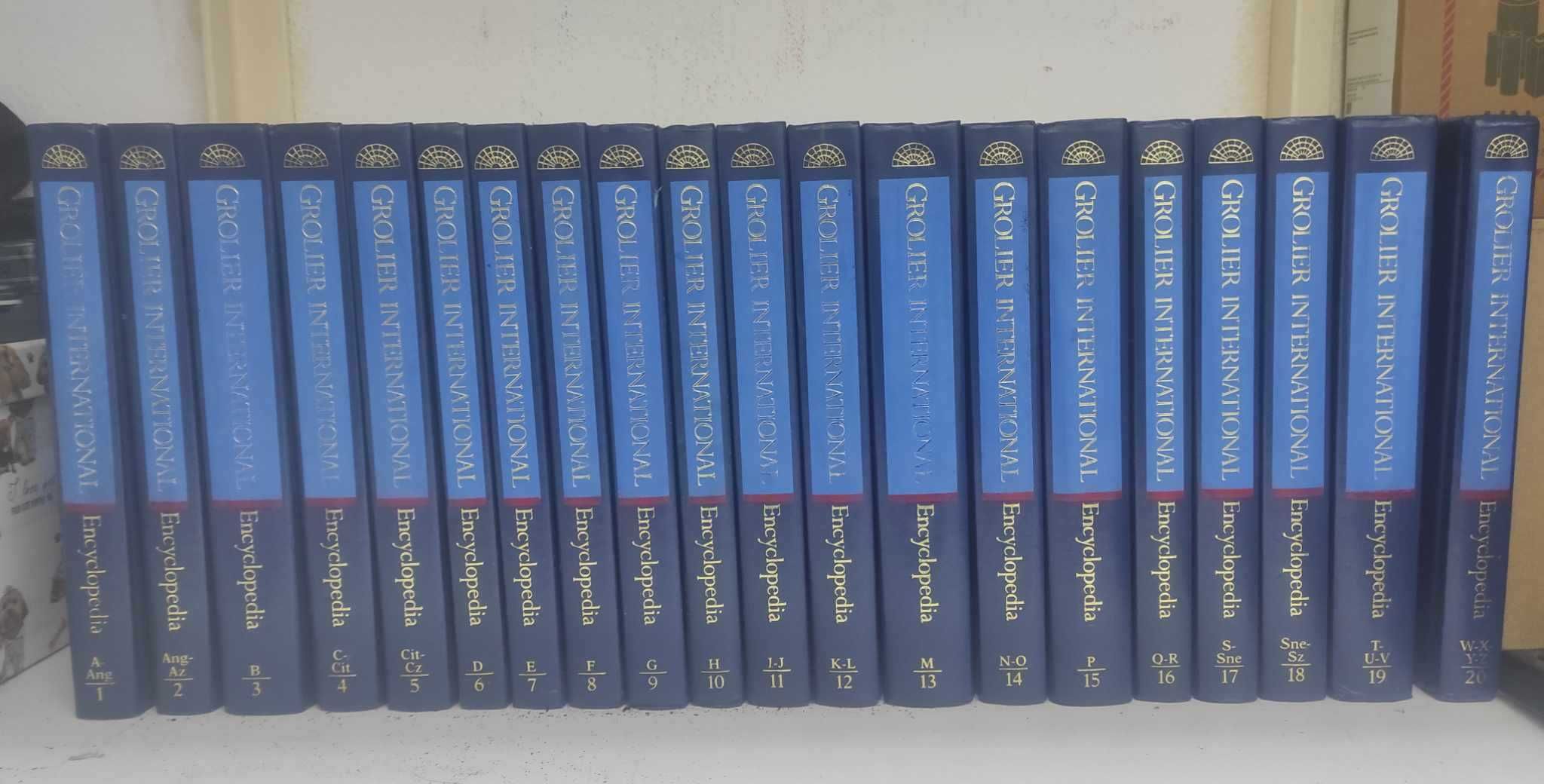 encyclopedia international grolier completa
