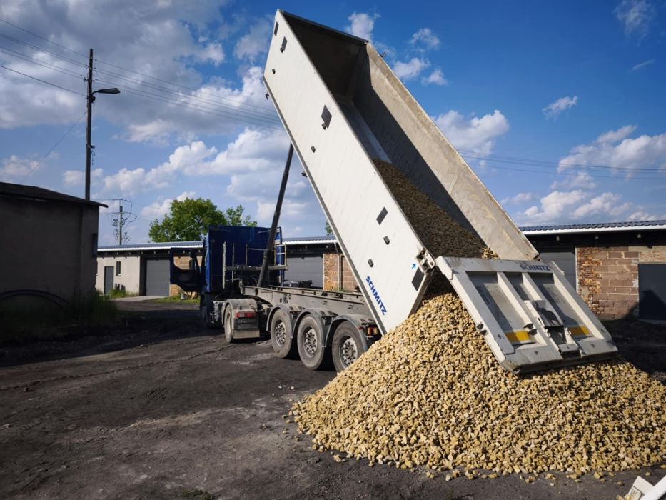 Kruszywa piasek transp