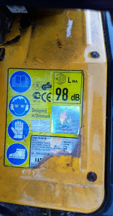 Glebogryzarka  texas nie cedrus w bdb stanie