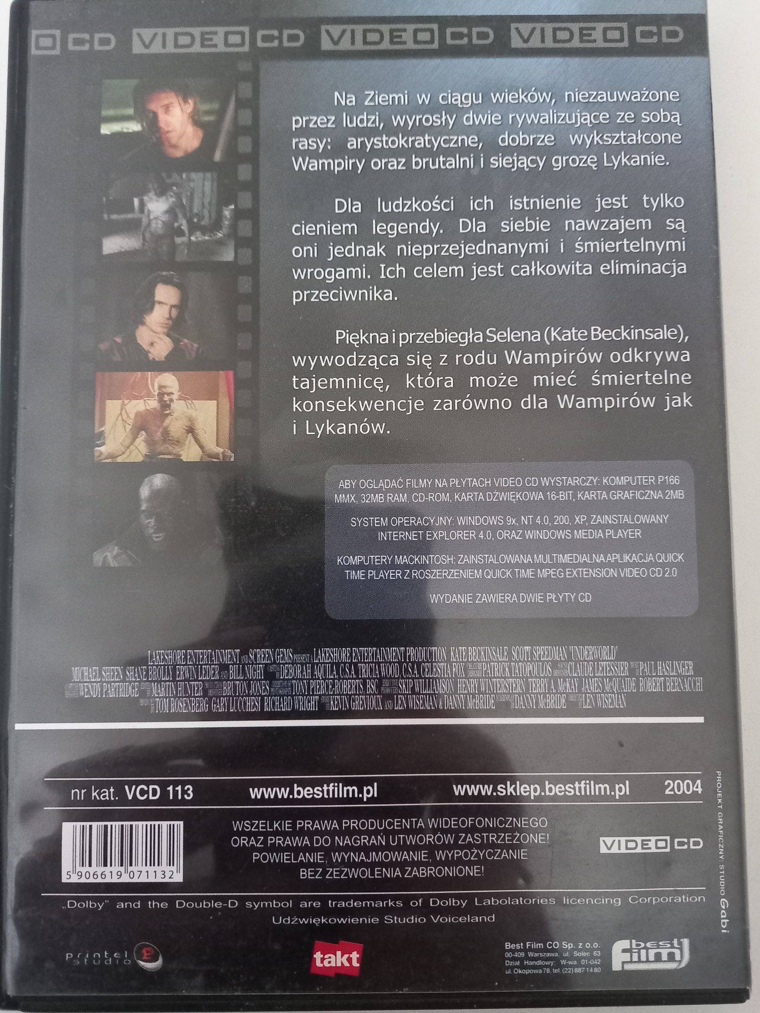 Film Underworld Video CD