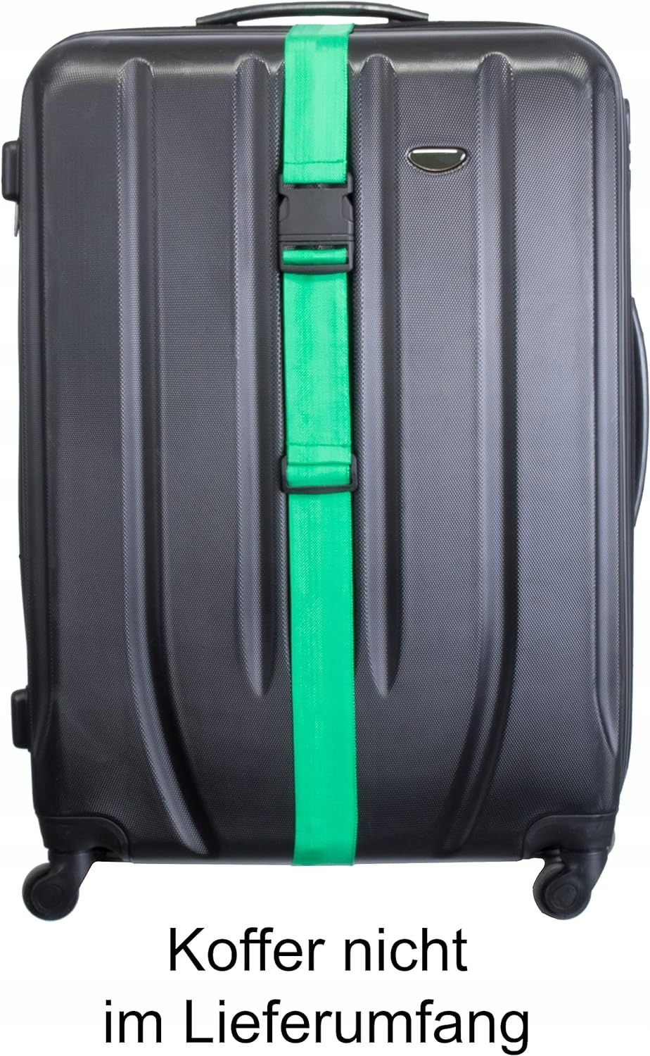 Pas Spinający Do Walizki Zabezpieczający Bagaż 5Cm 2M Zielony Bagażowy