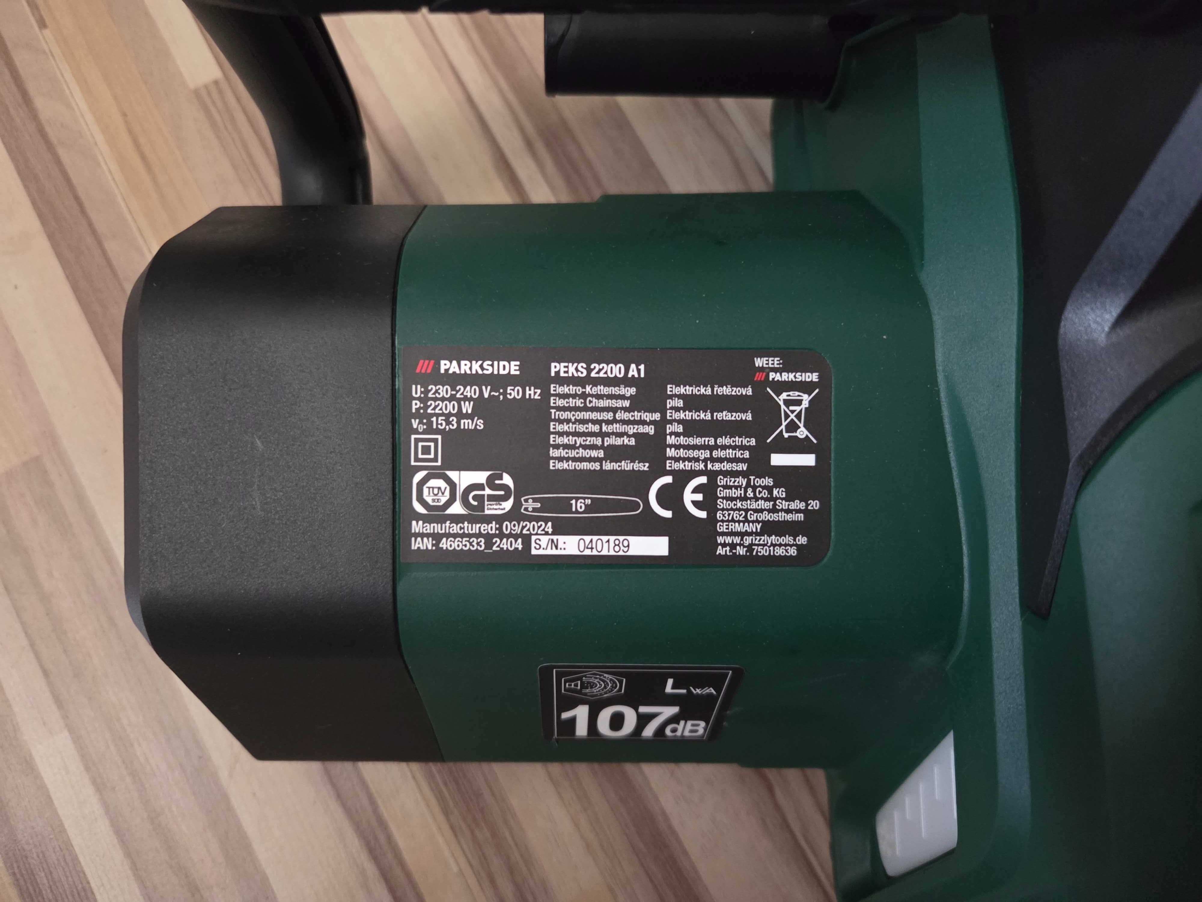 Pilarka PARKSIDE PEKS 2200 A1