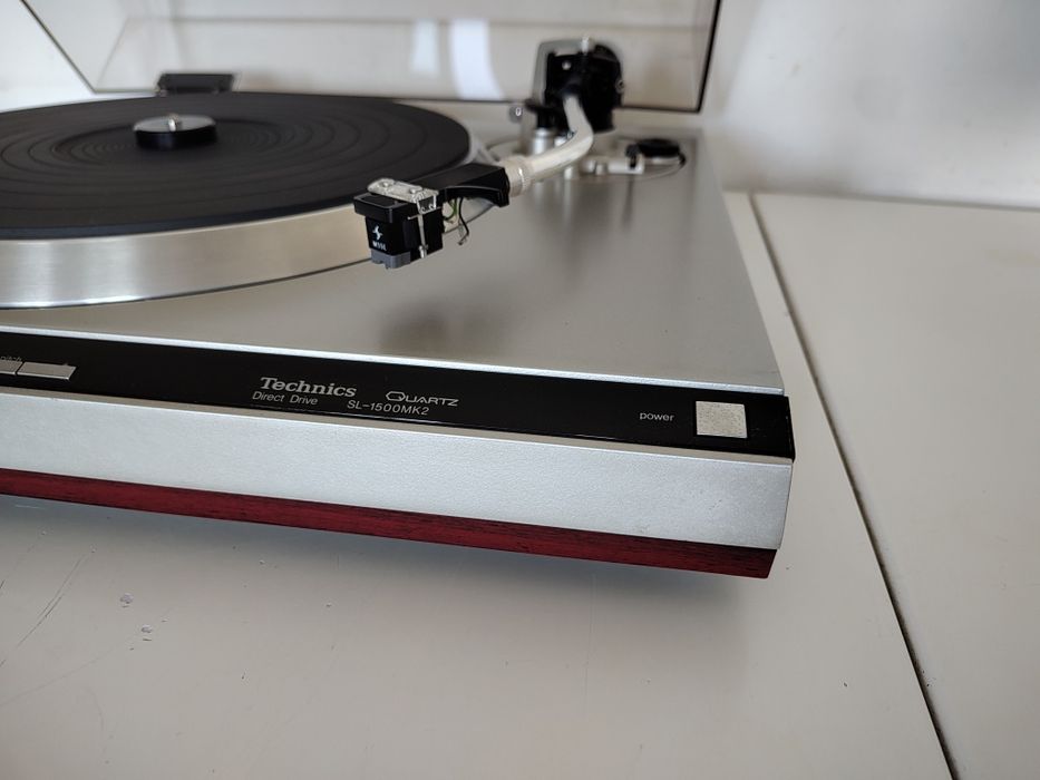 Technics SL-1500 MK 2 , Shure , po serwisie .