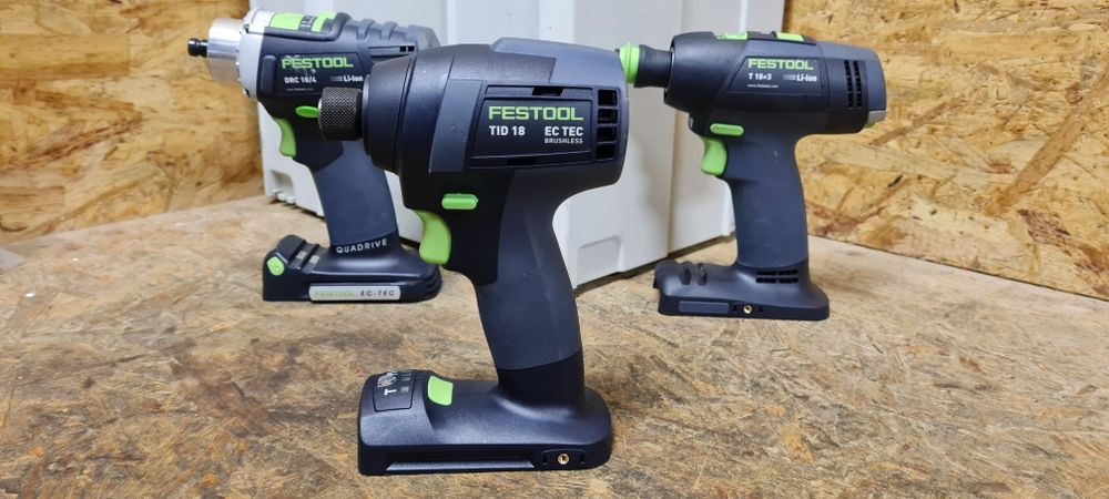 Festool akumulatorowa zakrętarka udarowa tid 18-basic 576481