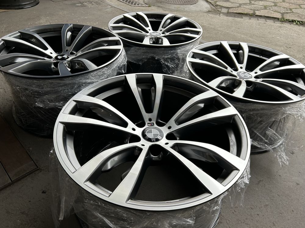 Felgi bmw x5 f15 x6 F16 F01 5x120R20 M-pakiet kpl.czujnikami i Oponami