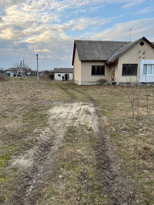 Частина цегляного будинку