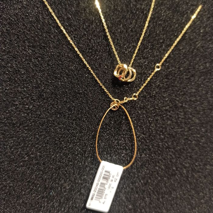 Śliczny Złoty łańcuszek