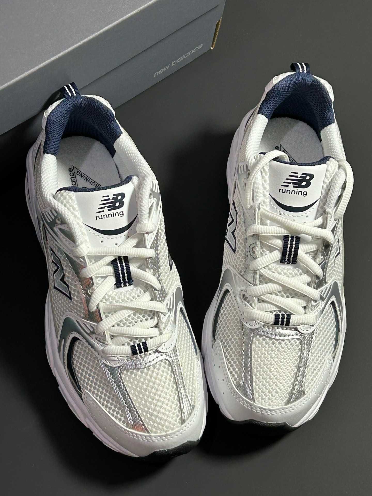 NewBalance _Nowy*530_White_Silver_Navy*UnisexTrampk37