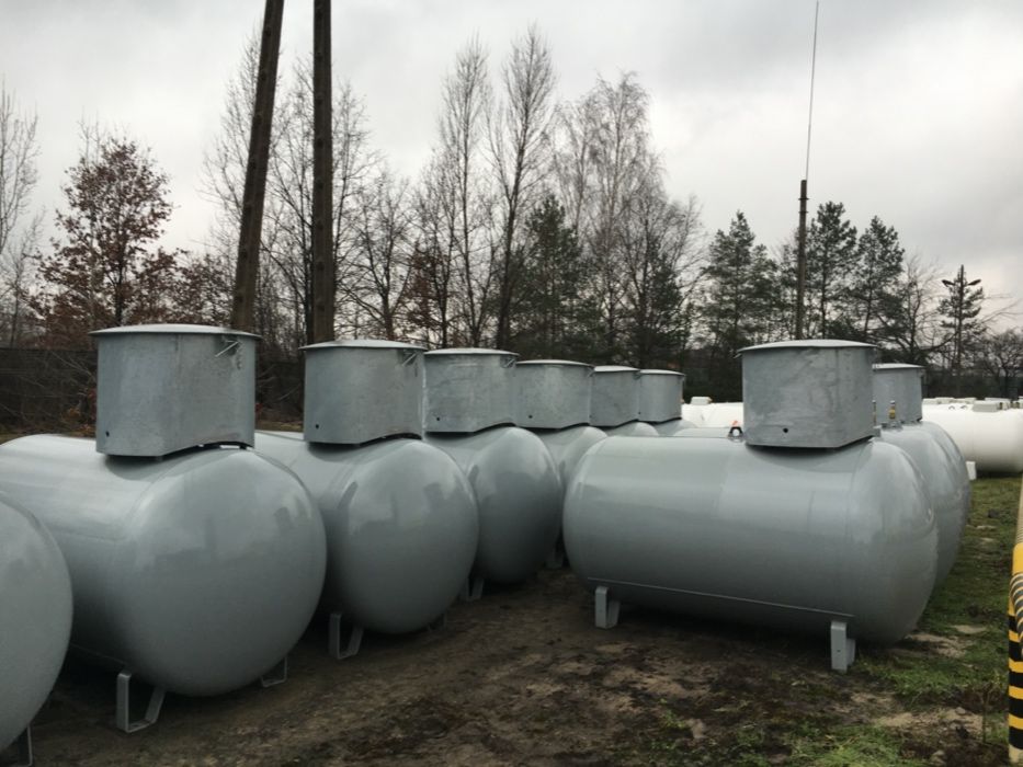 Zbiorniki na gaz płynny propan - Dostawy gazu - Montaż instalacji