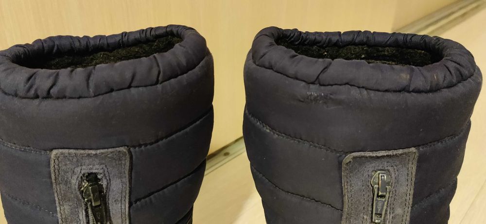 Зимние сапоги Ecco унисекс 21.5-22.5 см стелька