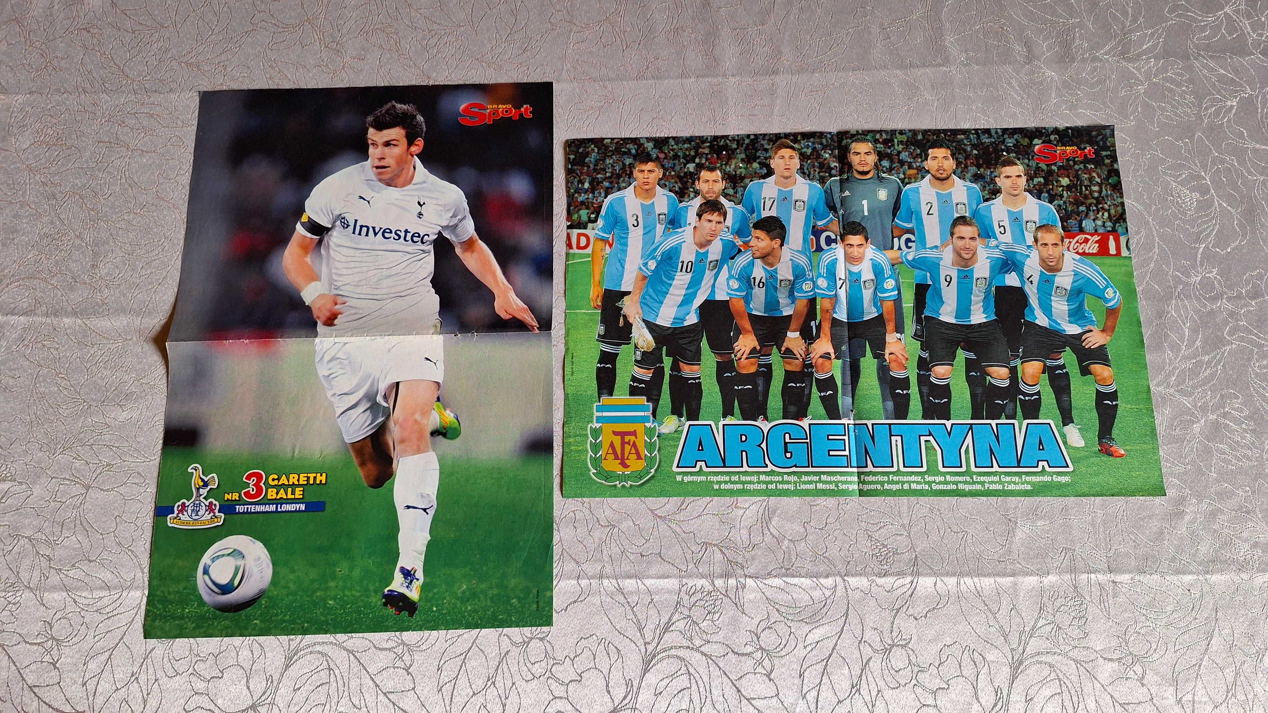 Plakaty Bravo Sport Anglia, Manchester, Bale, Argentyna
