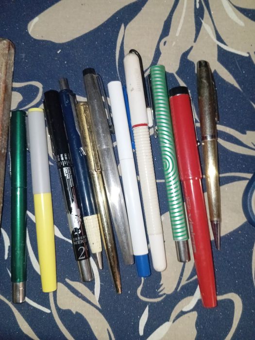 Lote de canetas Parker e outras