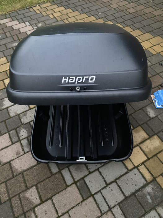 Багажник на крышу Hapro Roady 350, антрацитово-черный, № 33191 Англия