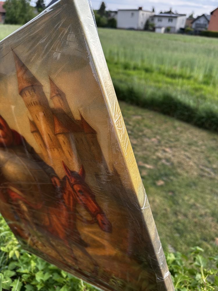 Gdańsk nocą – ekspresyjny obraz portowego miasta z rybim okiem