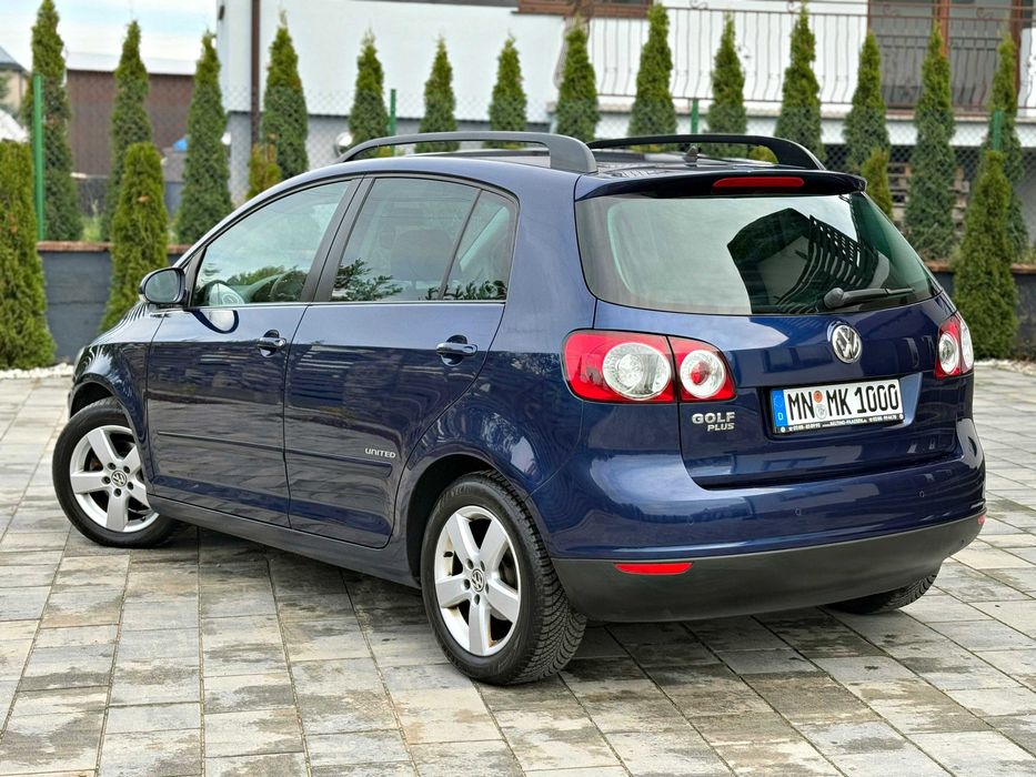 VW Golf Plus UNITED 1.4BENZ MPI 2008r Doskonały Stan Pełne Wyposażenie
