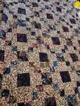 Narzuta na łóżko patchwork handmade dwustronna