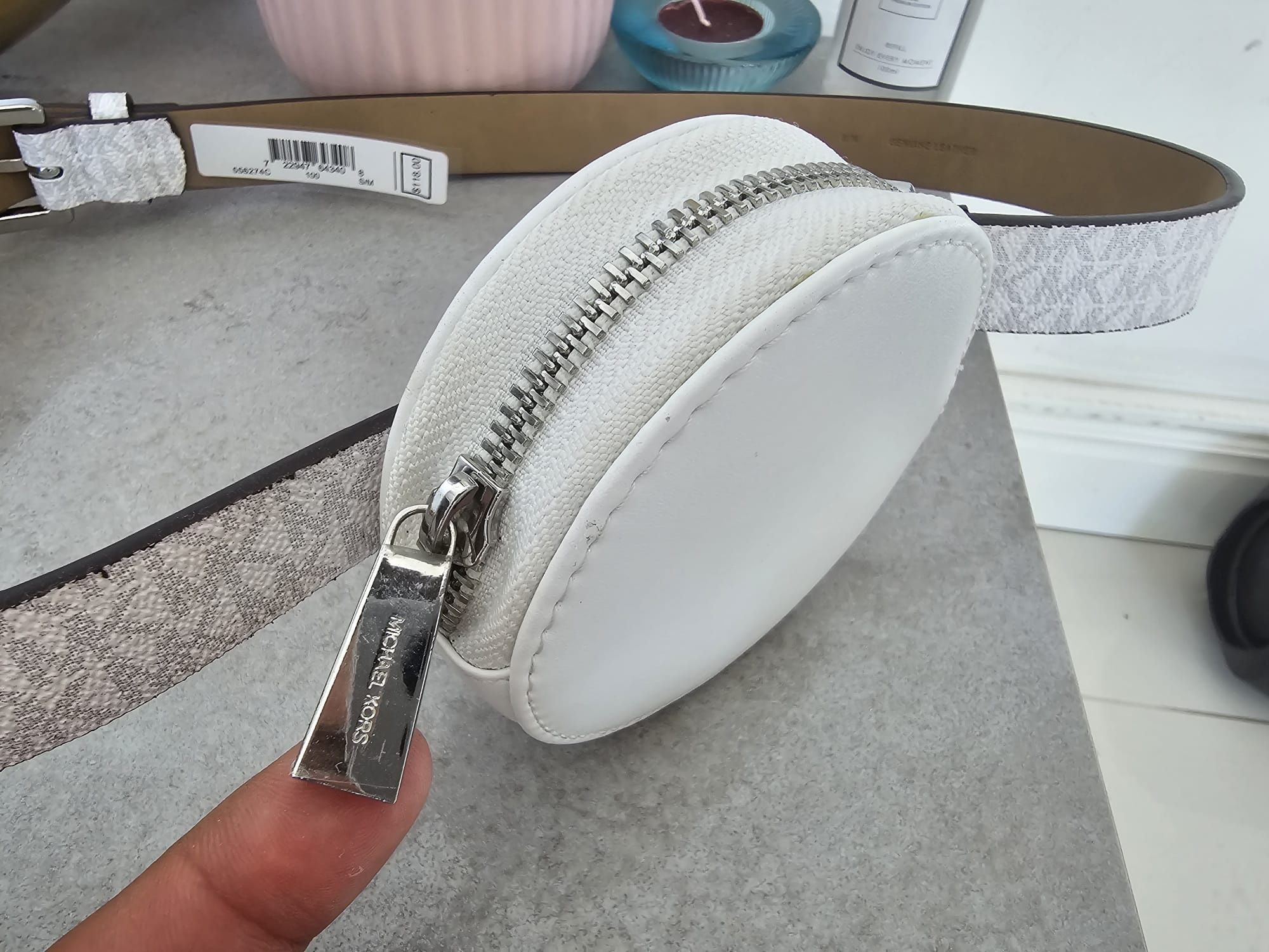 Pasek z 2 saszetkami Michael Kors