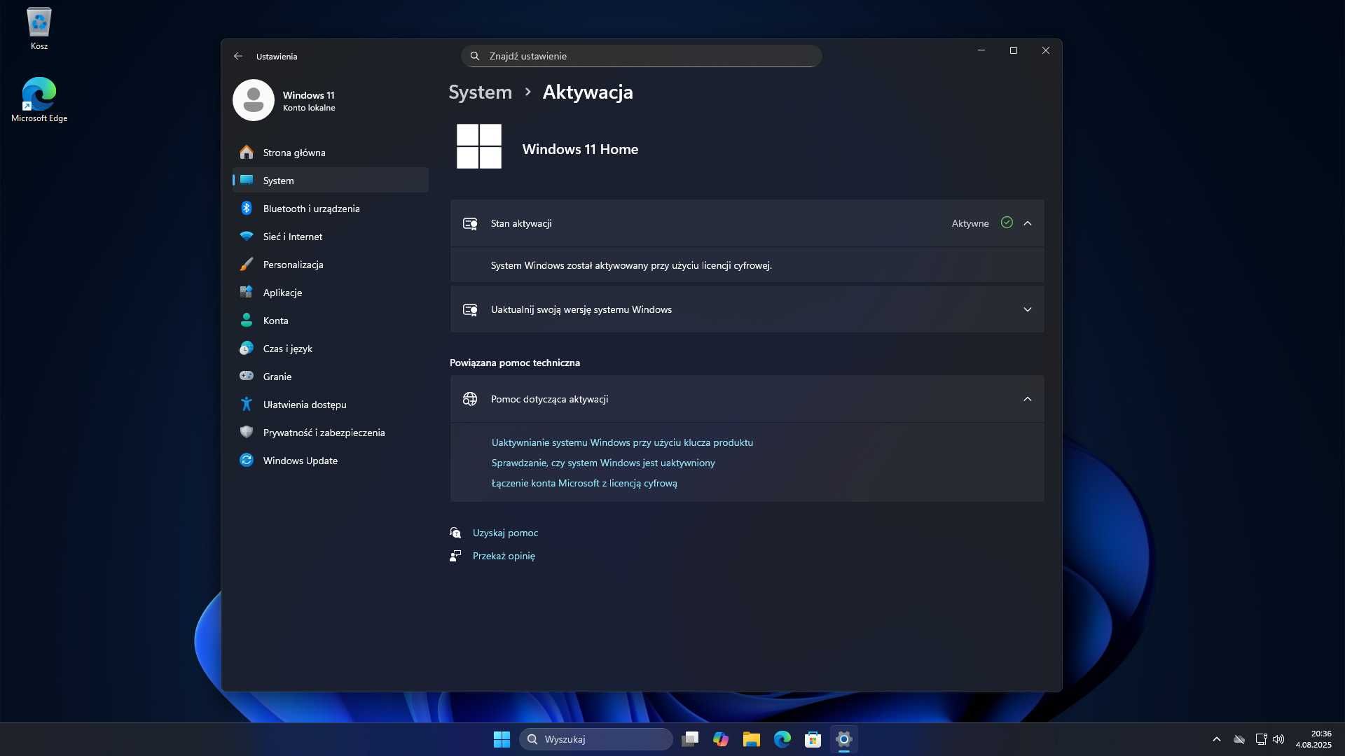 Komputer gamingowy i5-7600K / GTX 1650 / 16GB RAM / SSD / Windows 11
