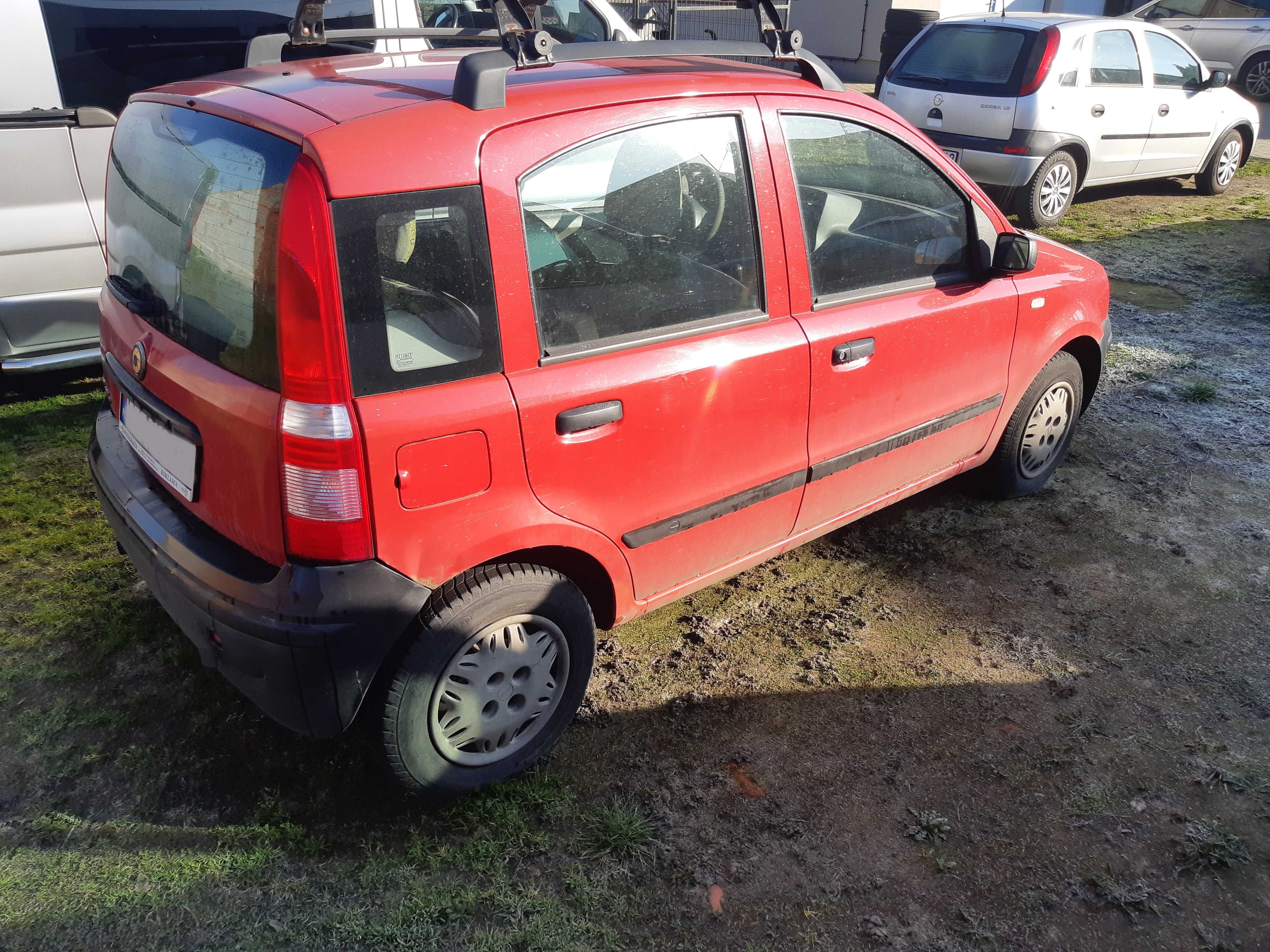 Fiat Panda 2003 - w dobrym stanie ale uszkodzony