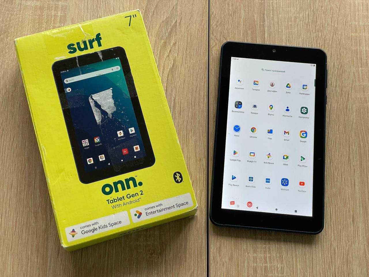 Планшет WallMart Onn 7 2пок 2gb/16gb, WI-Fi, Android 10/11