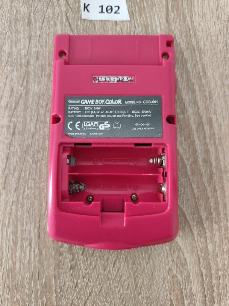 Nintendo Gameboy Color czerwony