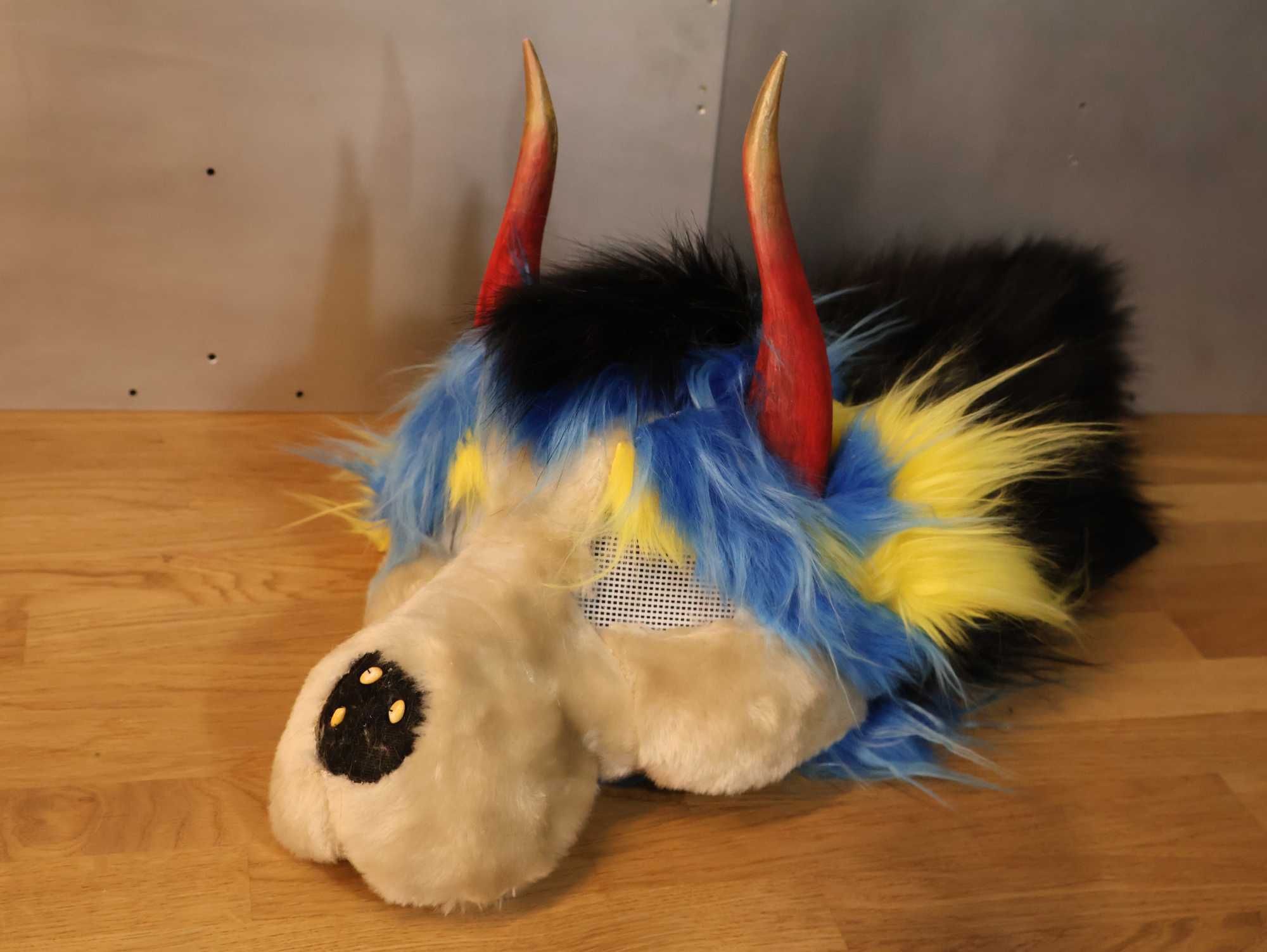 Maska Miś / Diabeł / Szatan Cosplay Fursiut Furry