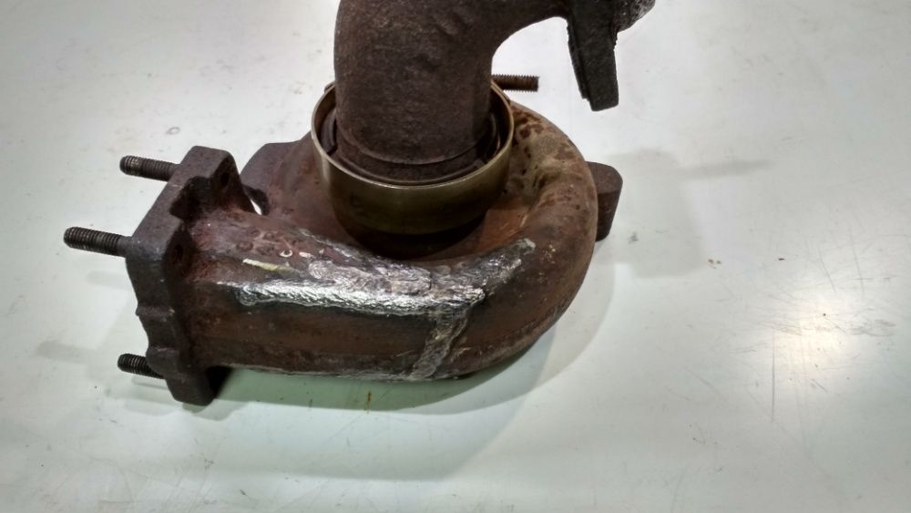 Сварка чугуна. Коллектора. Сварка трещин корпусов турбин